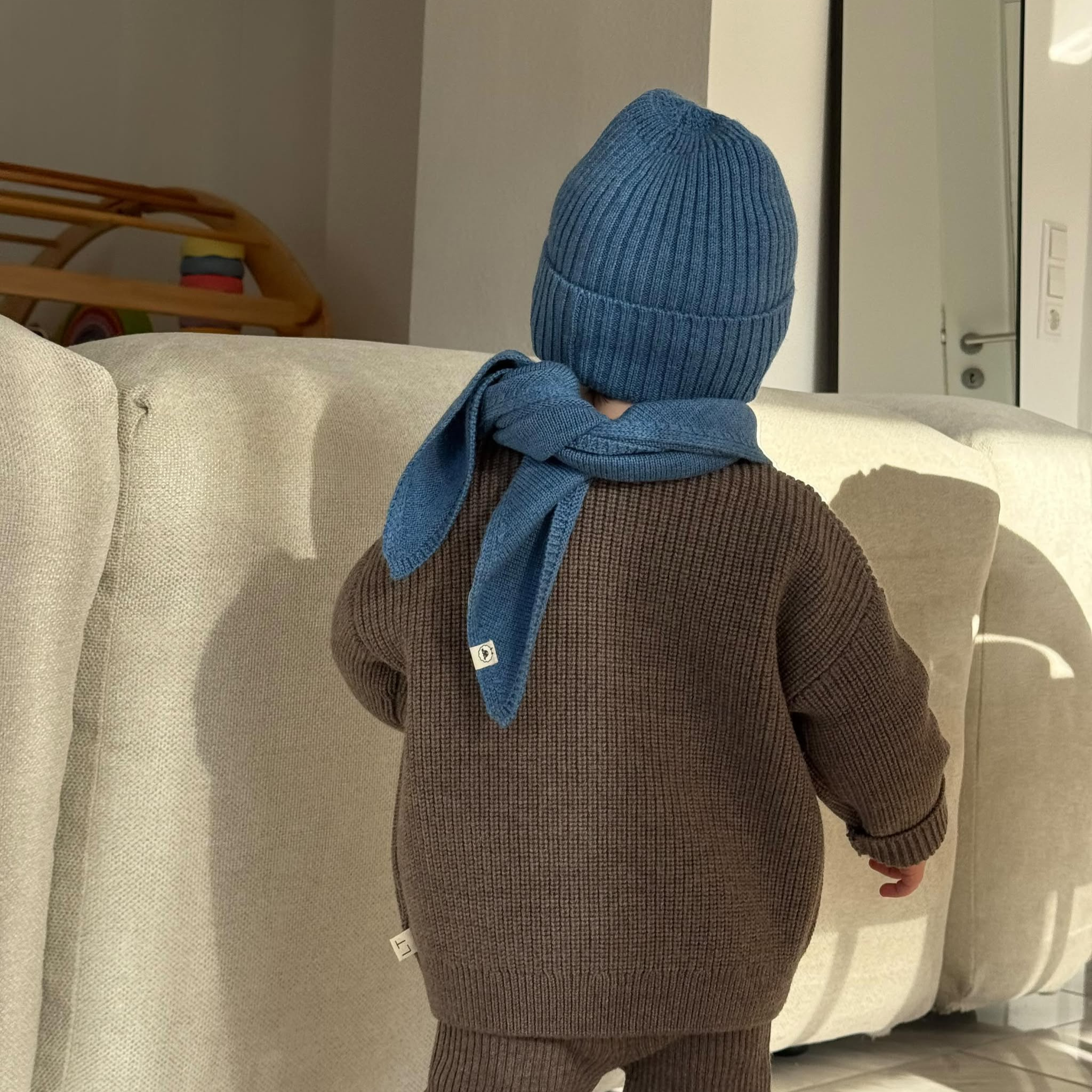 Sweater "Paul" in camel melange