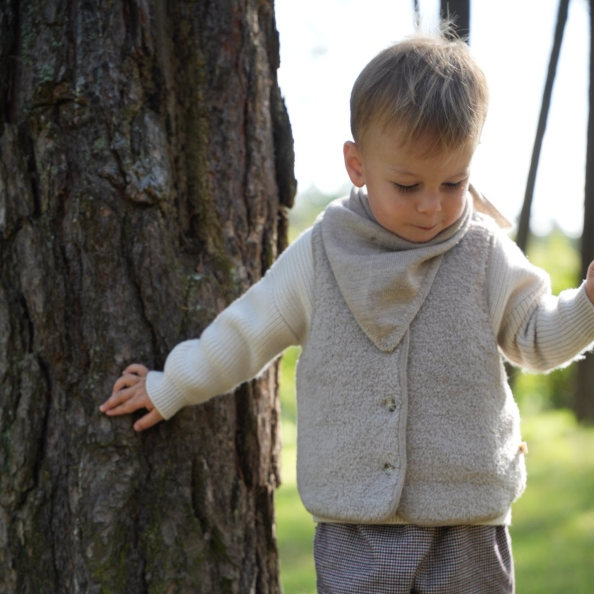 Cardigan "Emil" in cream