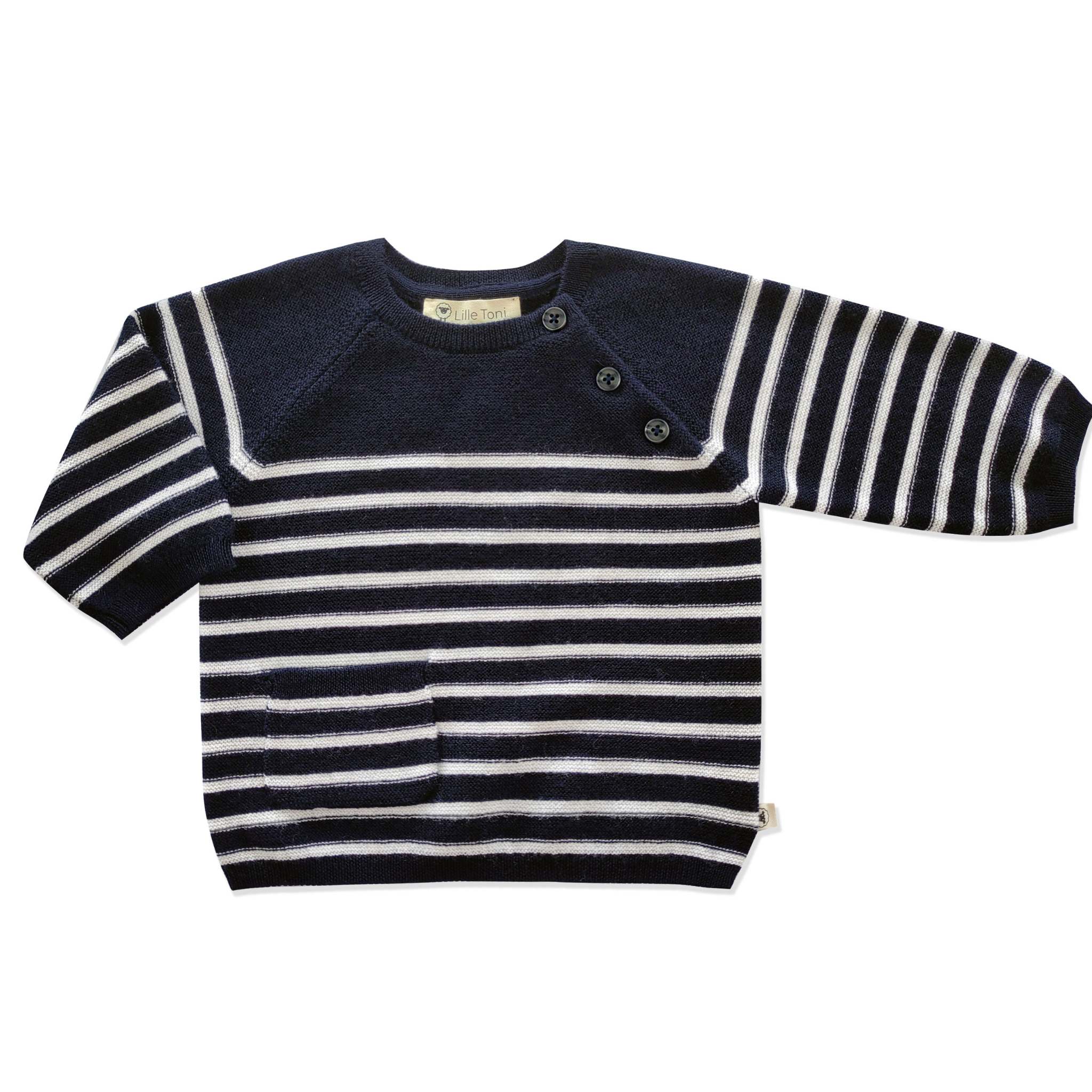 Pullover "Anna" in marine creme