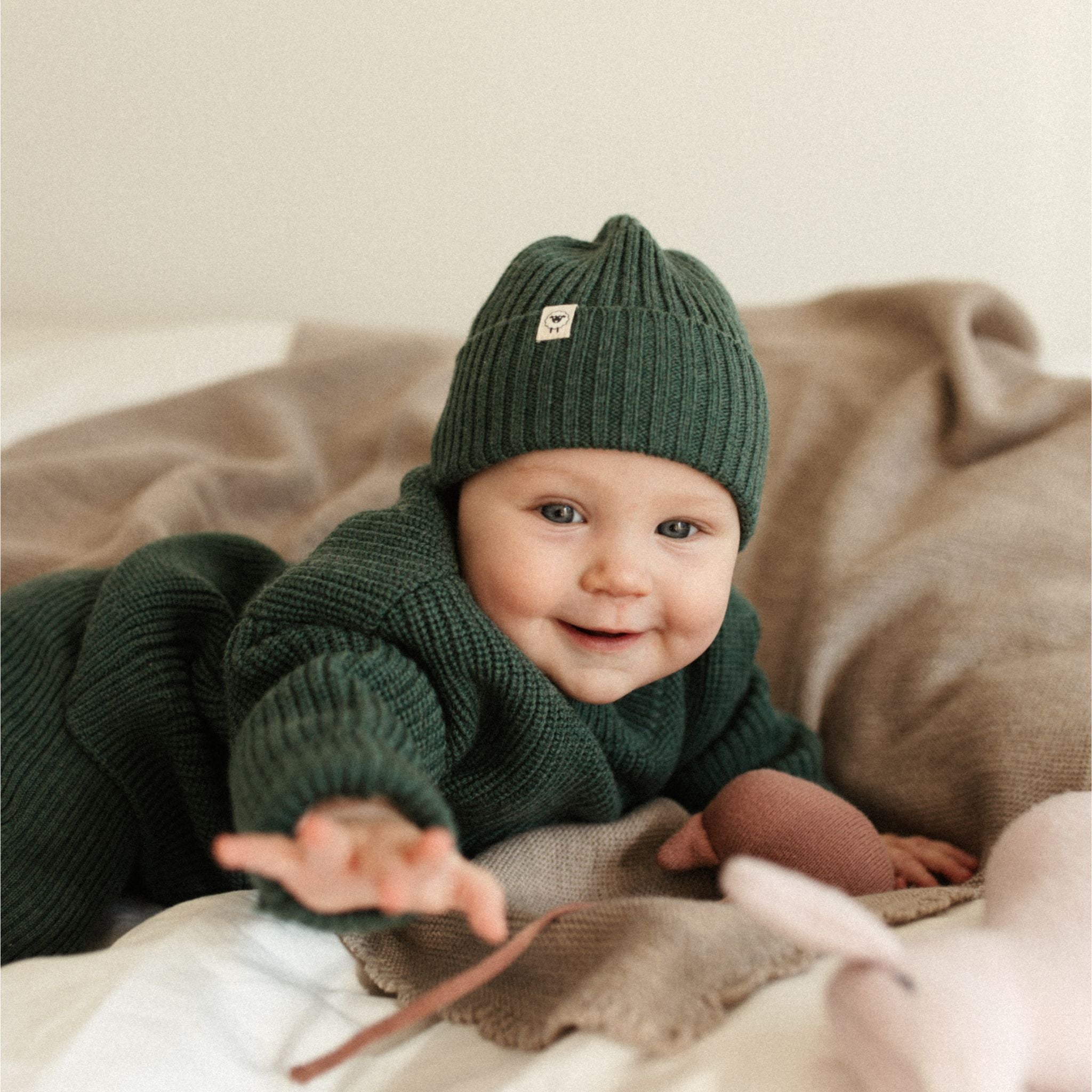 Beanie "Emma" in cream