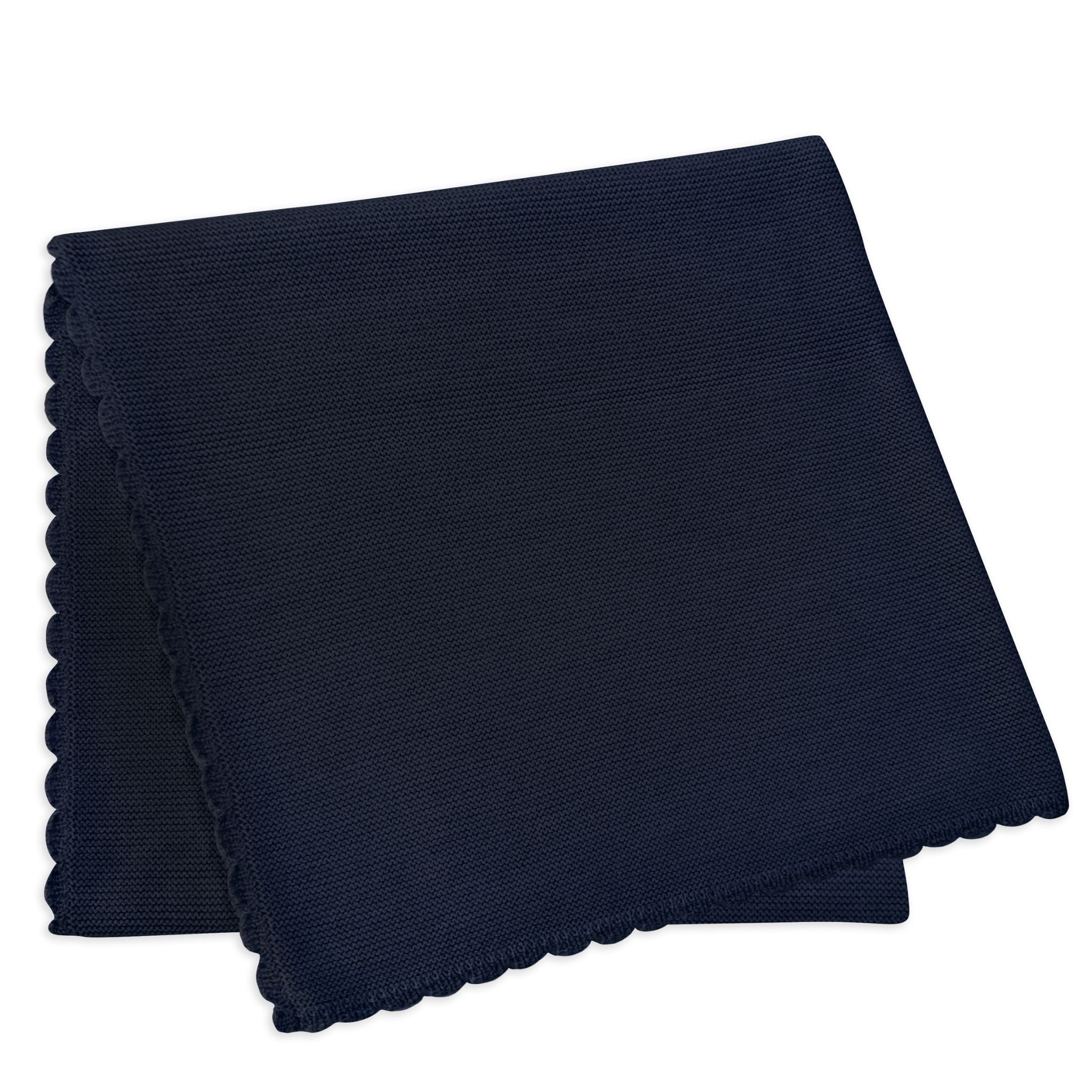 Blanket "Ida" with ajour pattern in camel melange