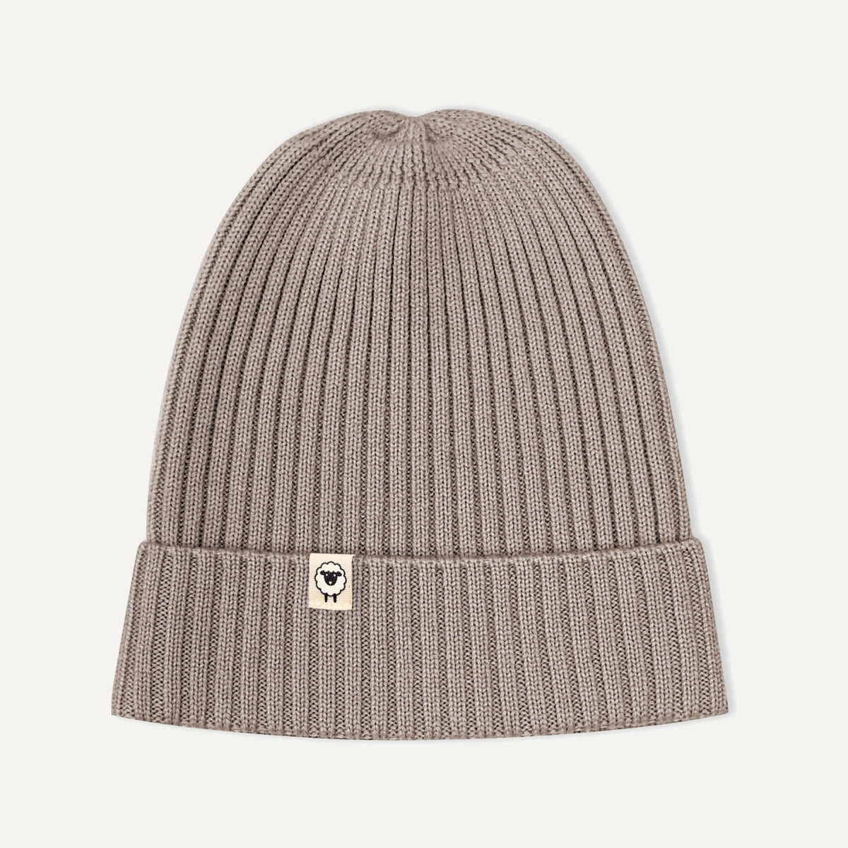 Beanie "Emma" in camel melange