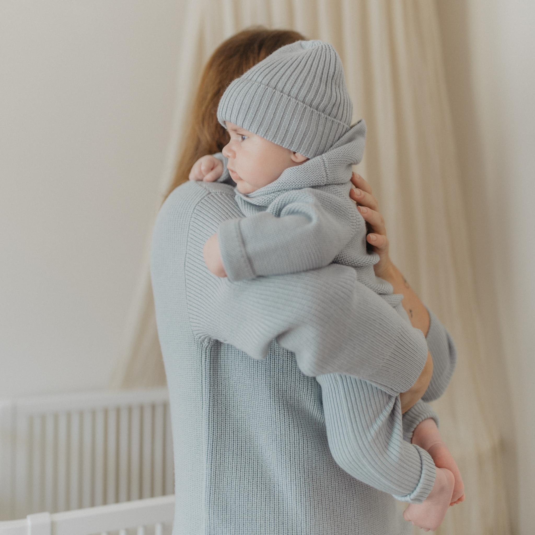 Mütze "Emma" in dusty sage