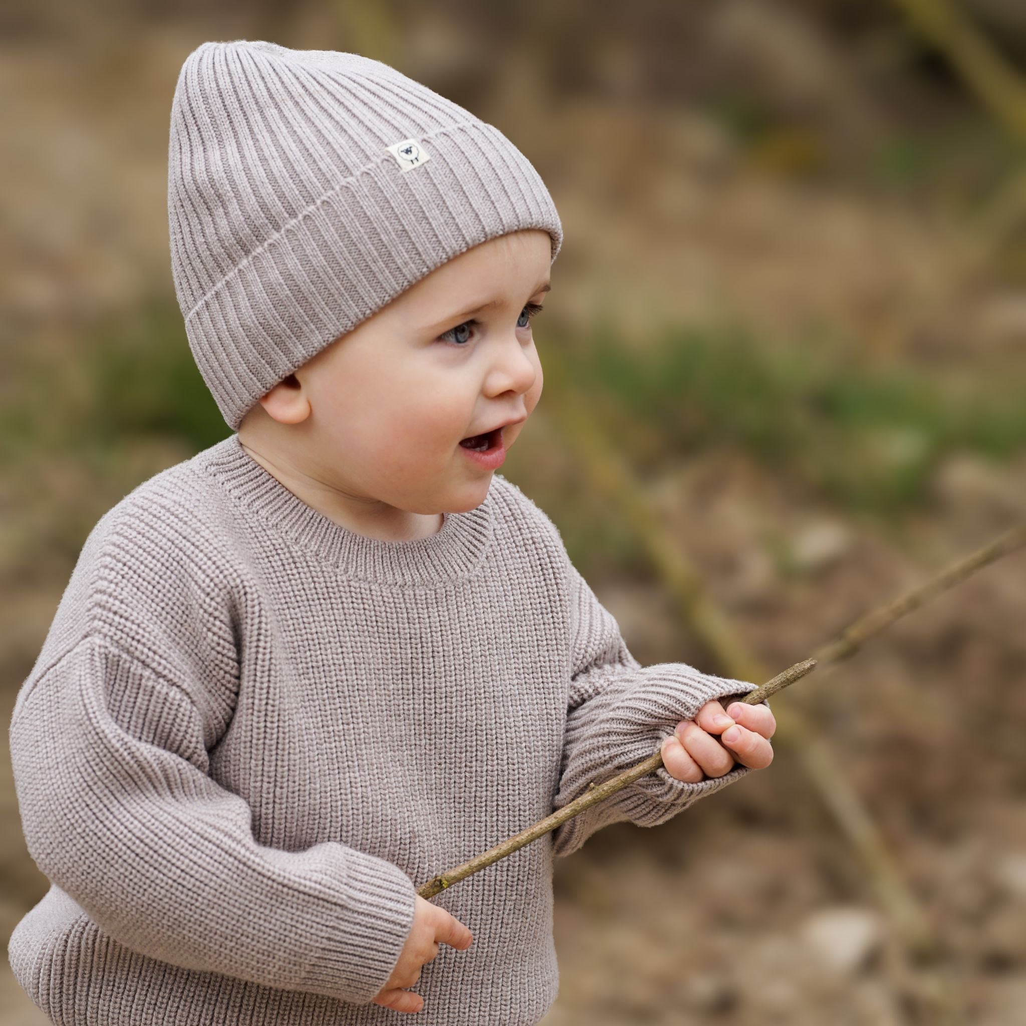 Mütze "Emma" in camel melange