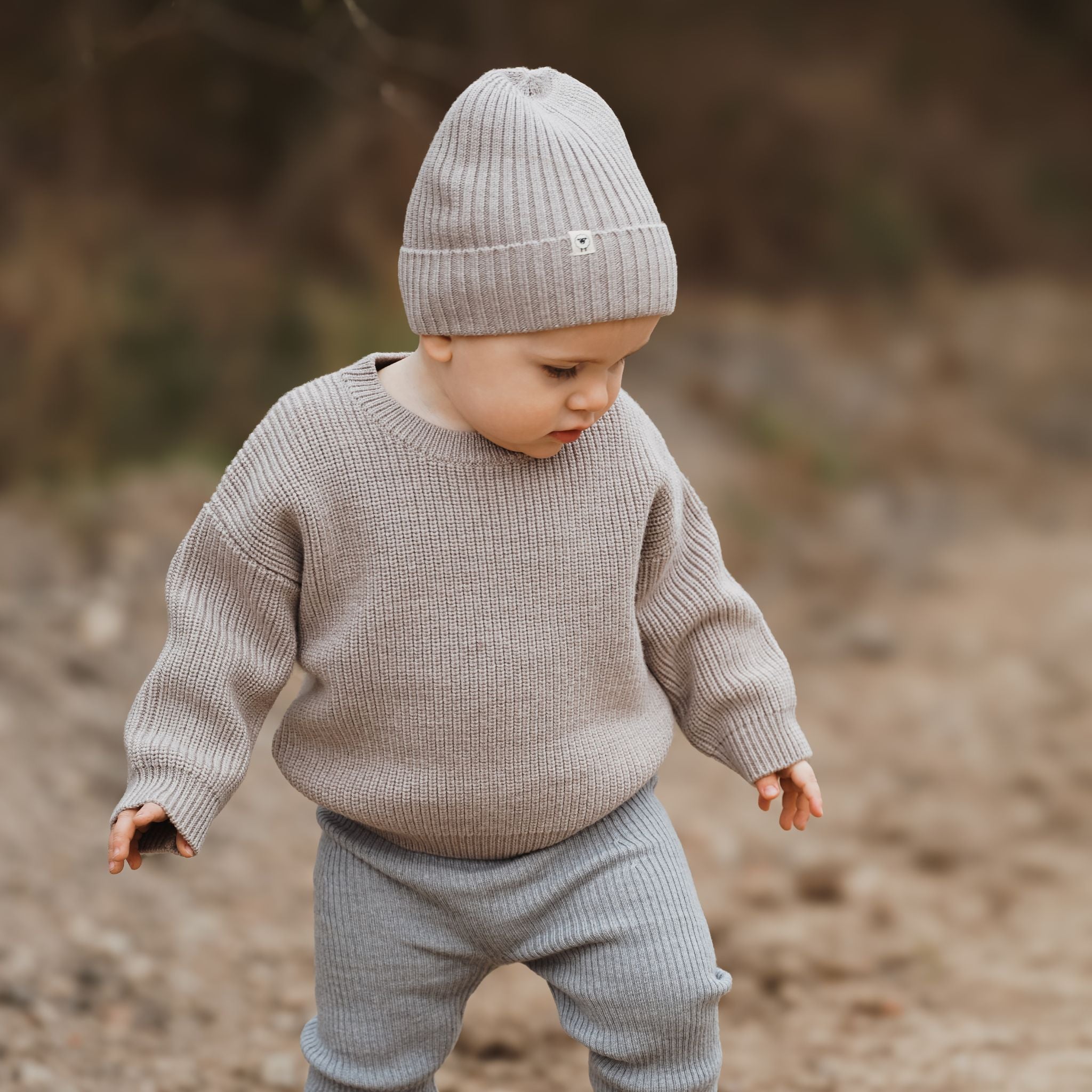 Mütze "Emma" in camel melange