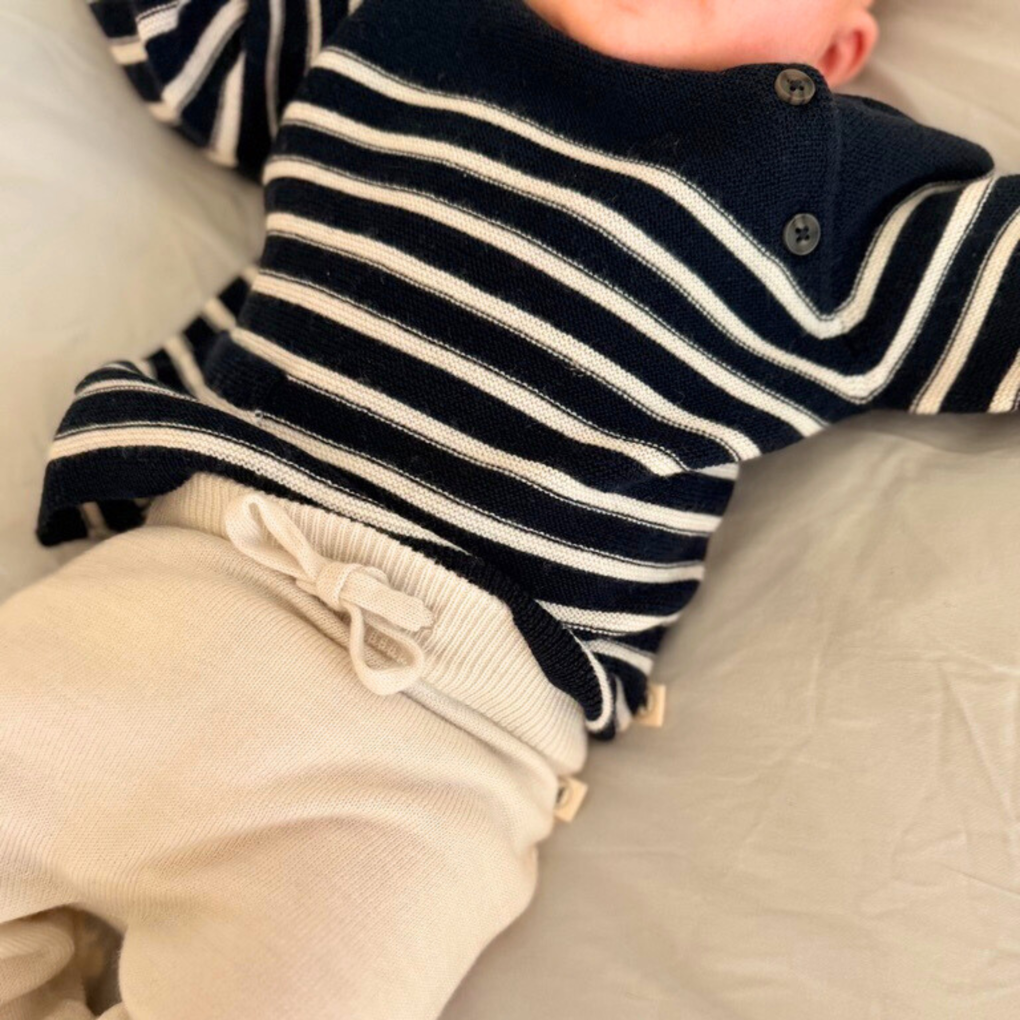 Pullover "Anna" in marine creme