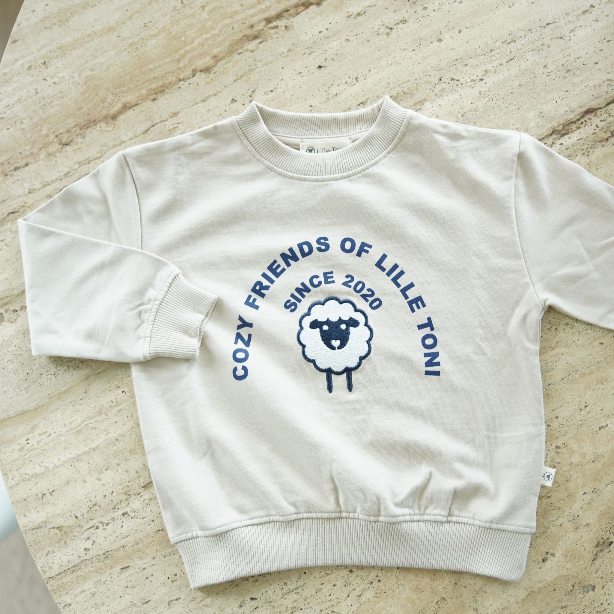 Sweatshirt "Henry" in creme