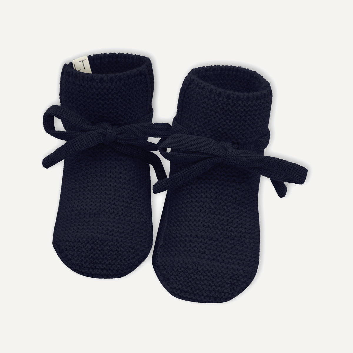 Baby booties "Toni" in navy