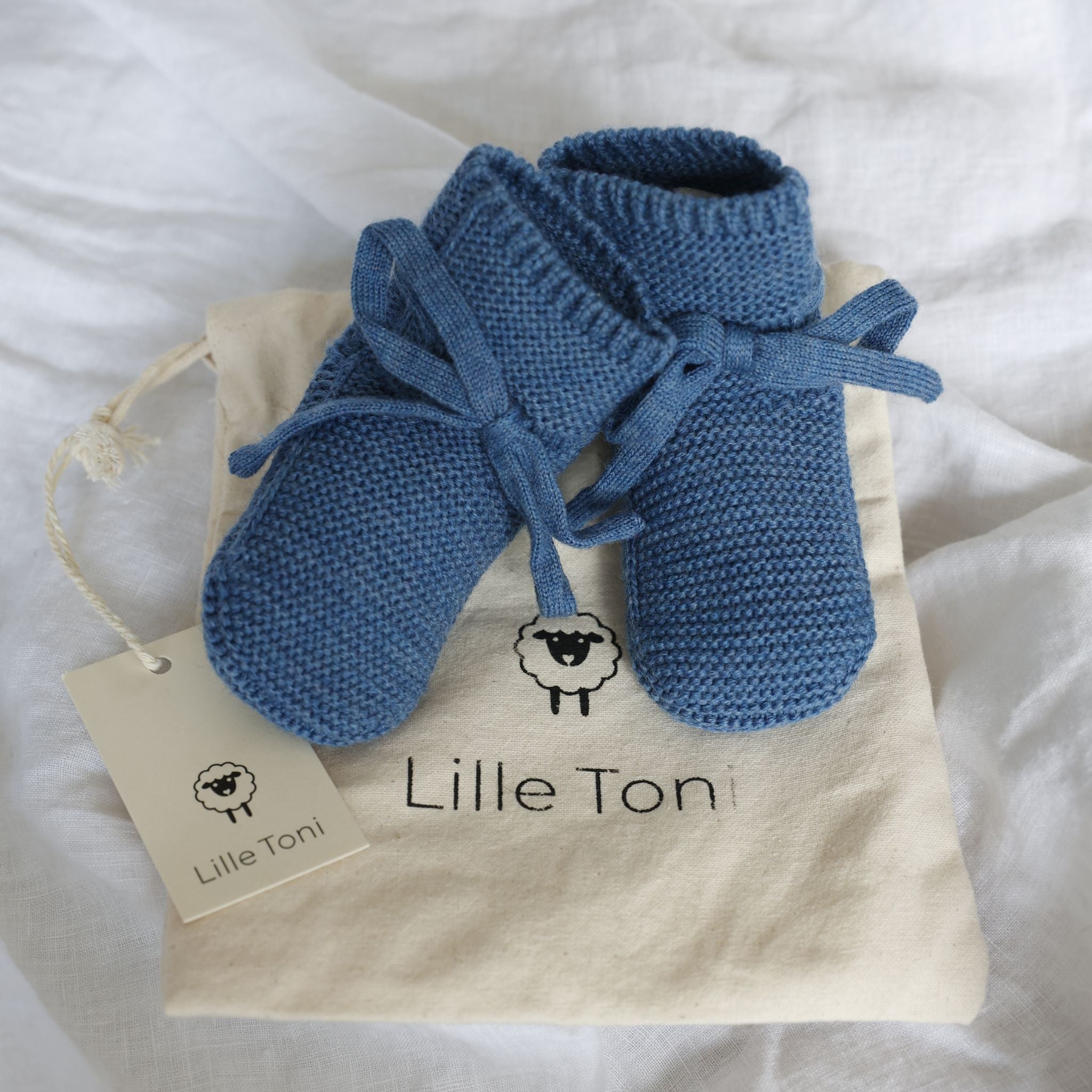 Baby booties "Toni" in cream