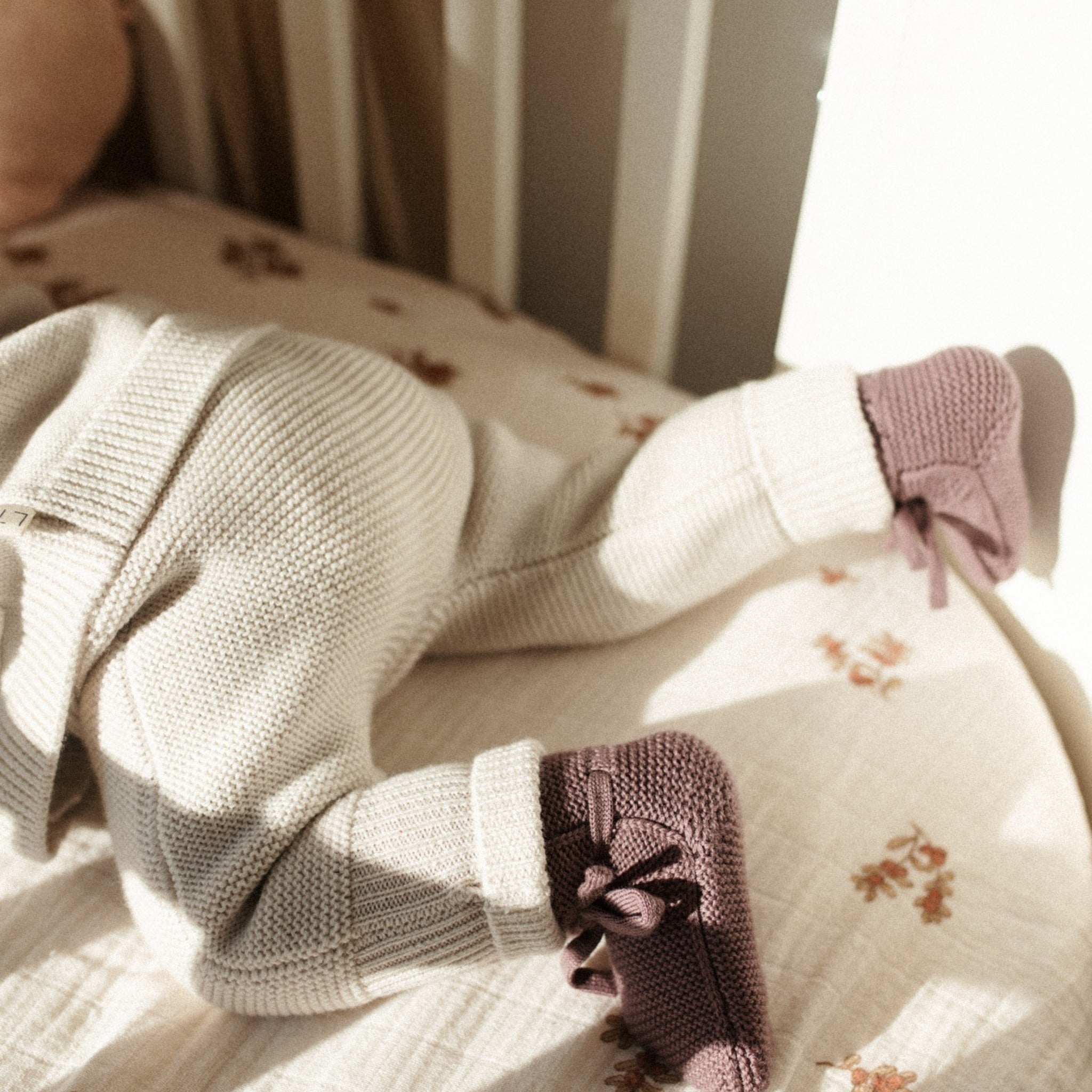 Babyschuhe Toni in mauve