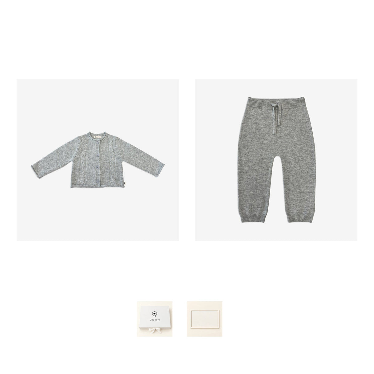 Lille Toni Cashmere Geschenkset – alle Set-Artikel als Freisteller