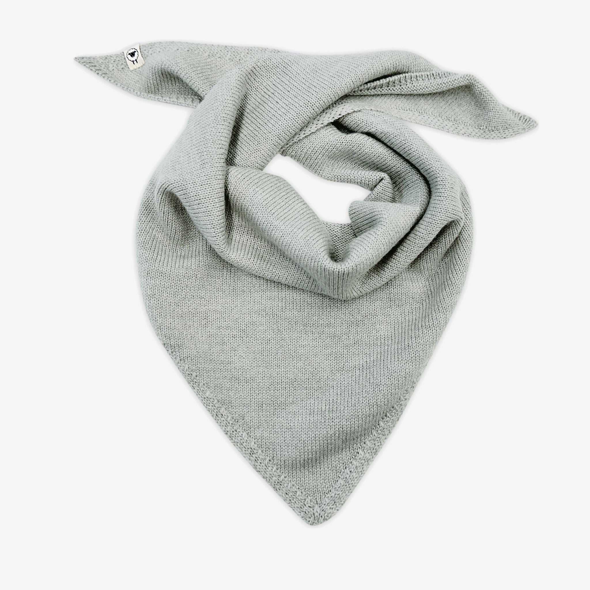 Elise dusty sage triangular scarf