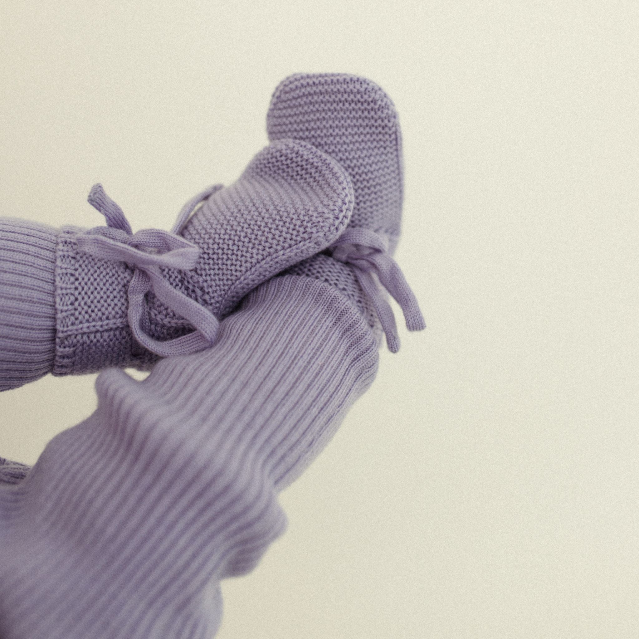 Baby booties "Toni" in cream