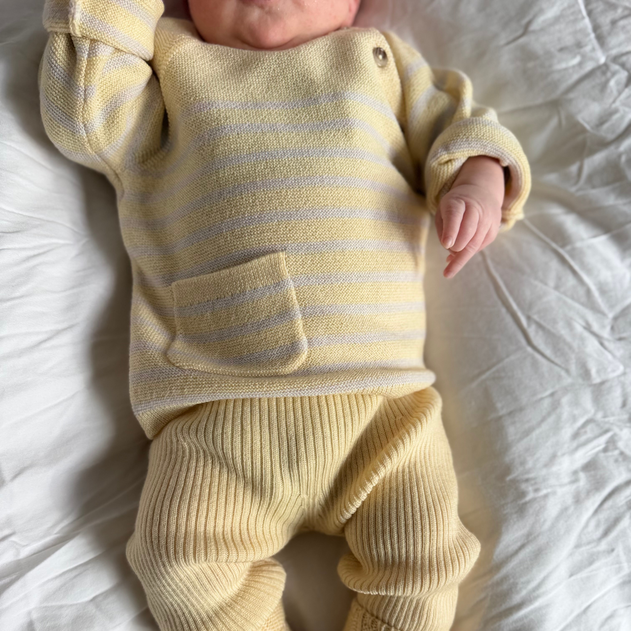 Pullover "Anna" in buttermilk creme