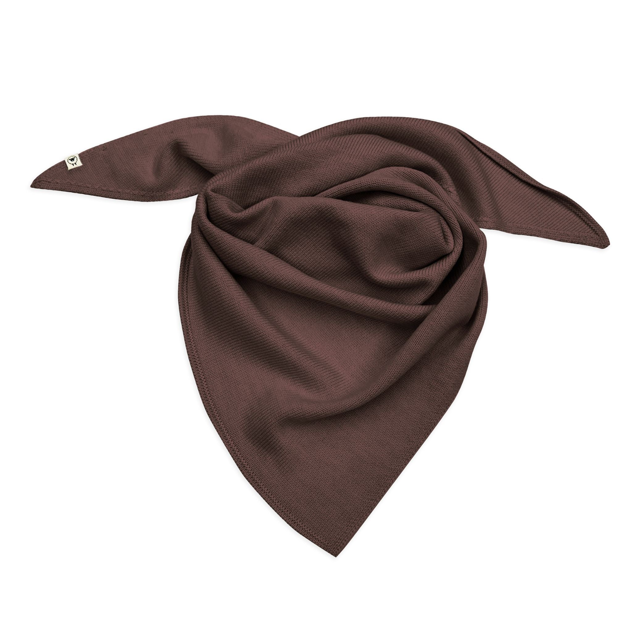 Elise dusty sage triangular scarf
