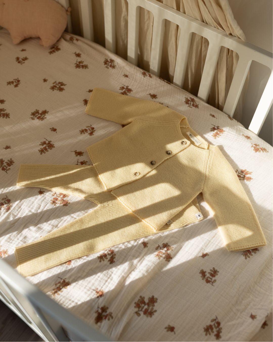 Cardigan "Emil" in buttermilk