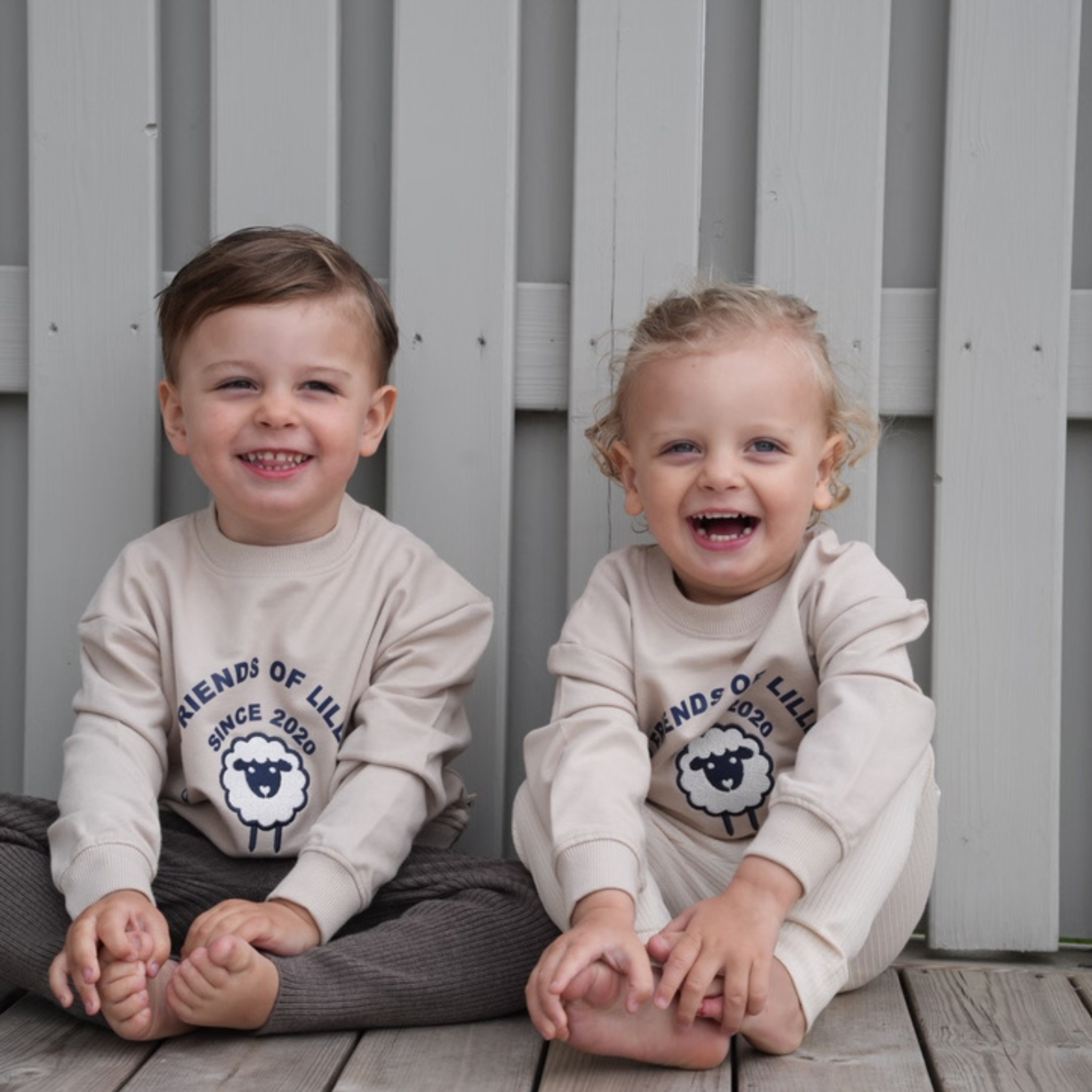 Sweatshirt "Henry" in creme