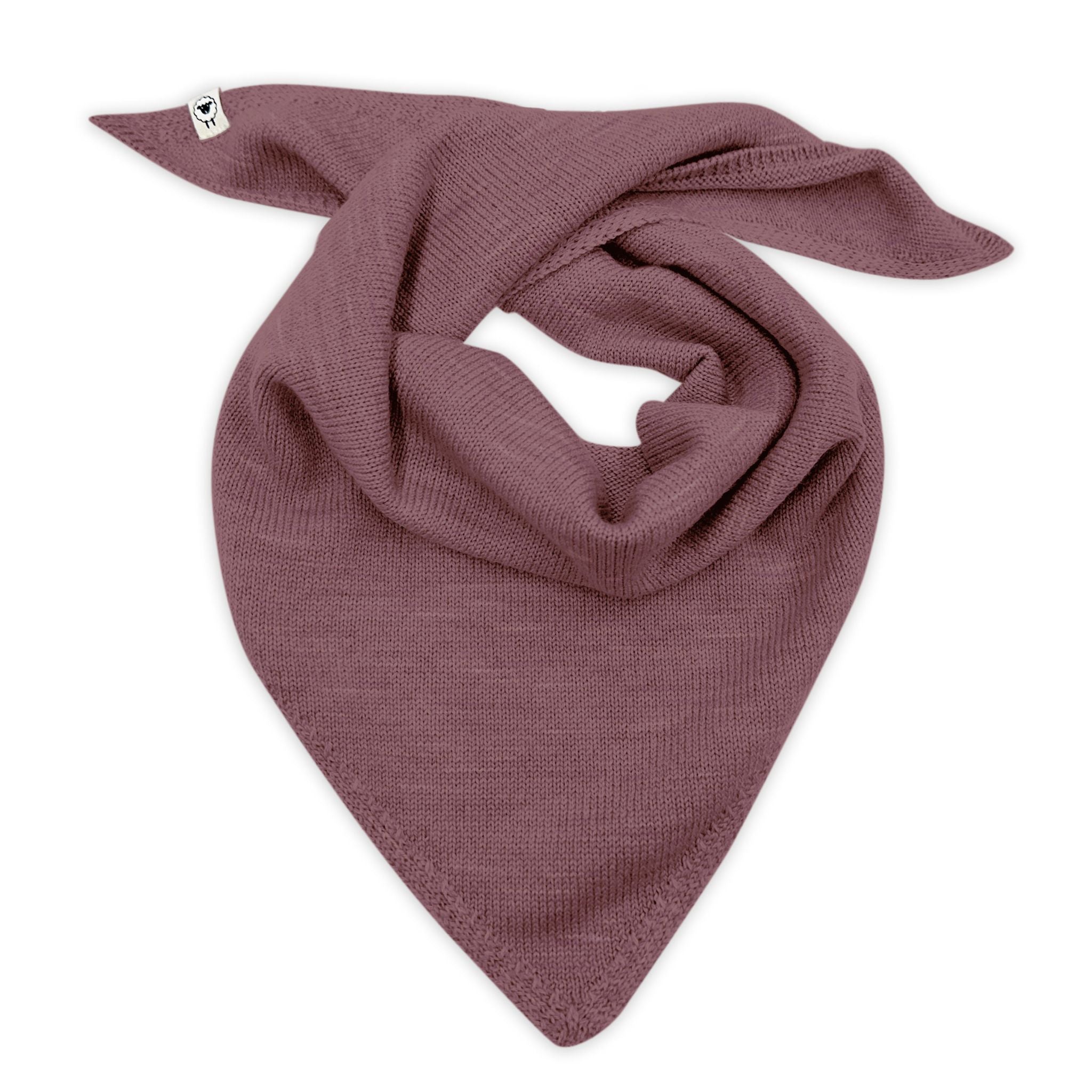 Elise dusty sage triangular scarf
