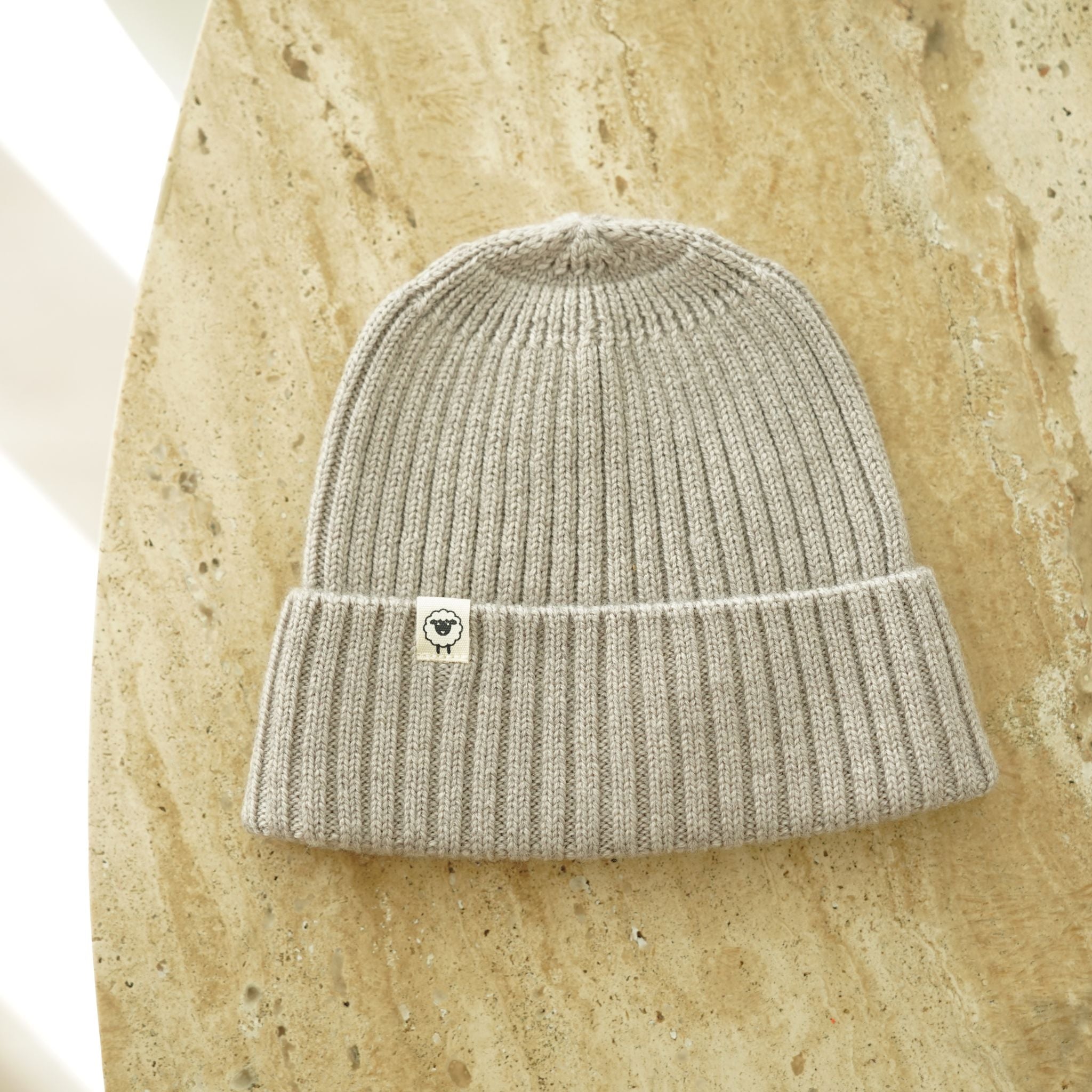 Mütze "Emma" in camel melange