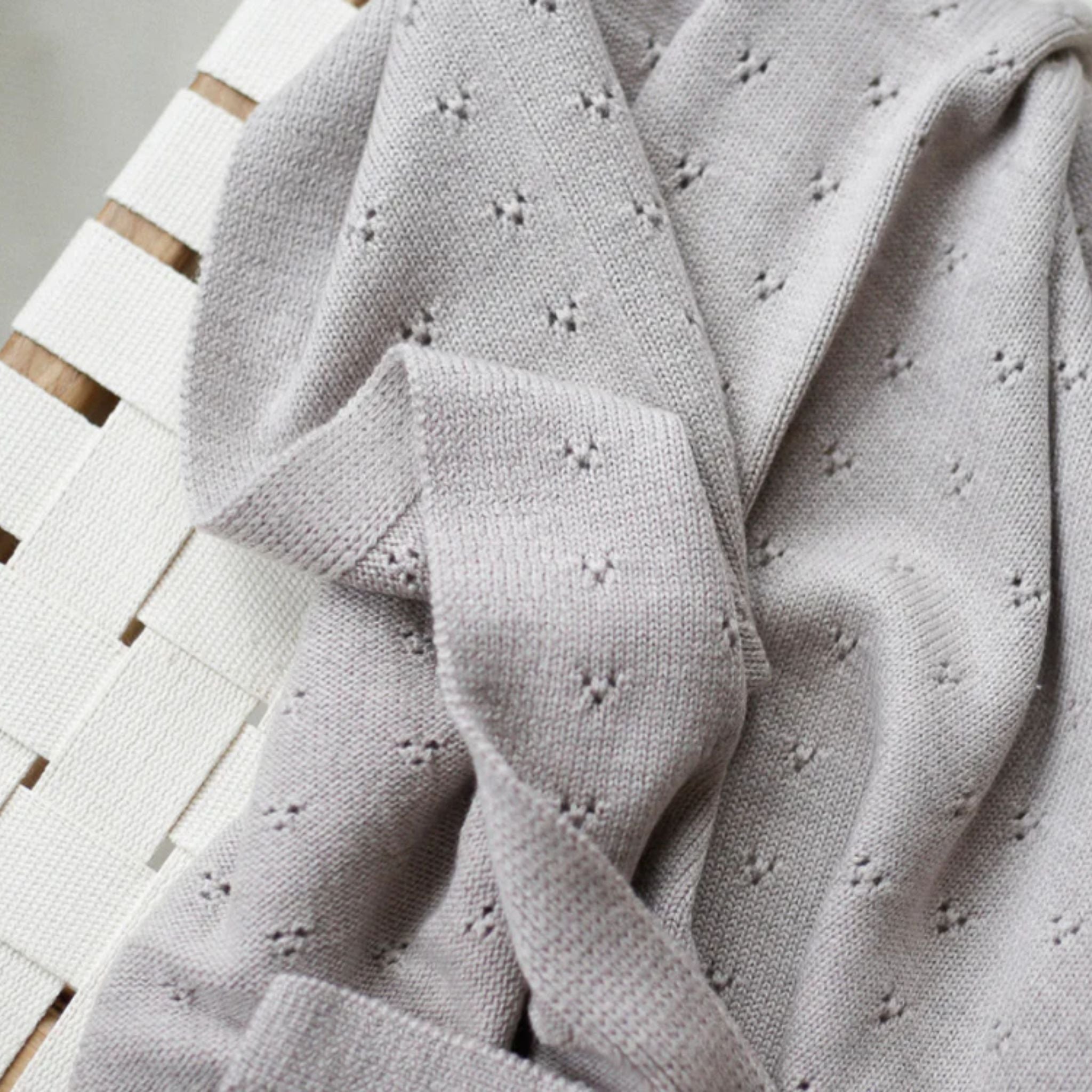 Kuscheldecke "Ida" in camel melange