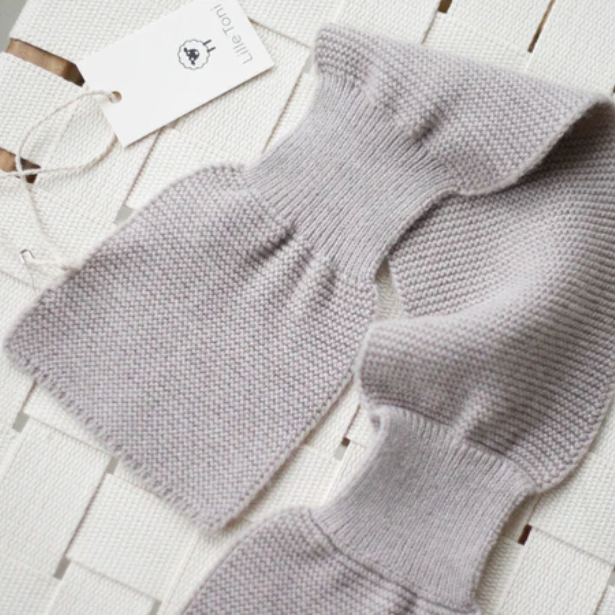 Scarf "Alma" to tie in camel melange