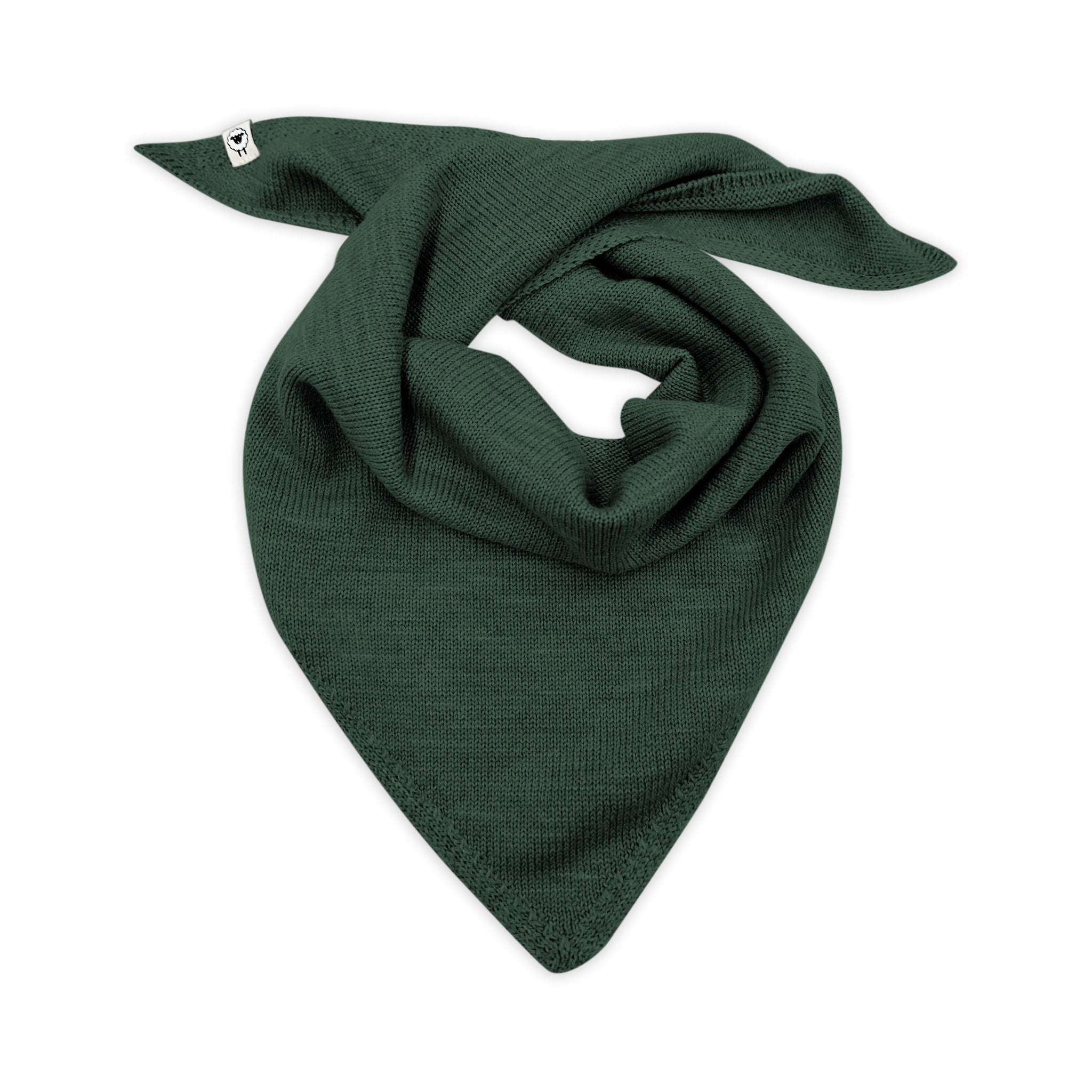 Elise dusty sage triangular scarf