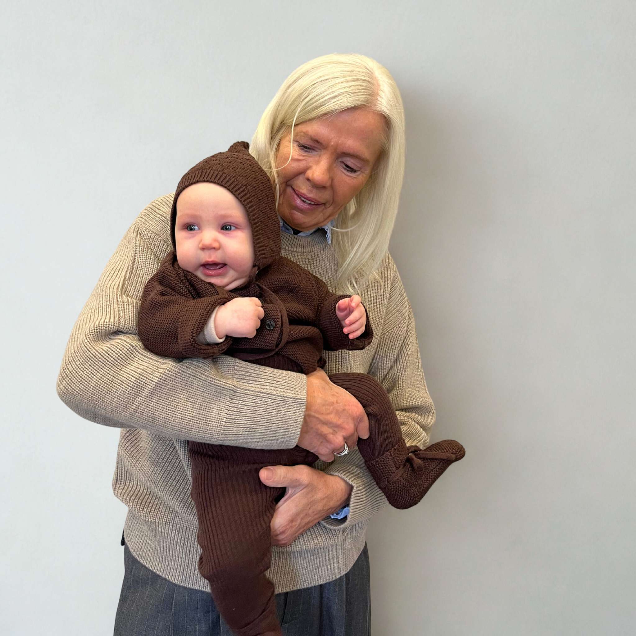 Cardigan "Emil" in bordeaux