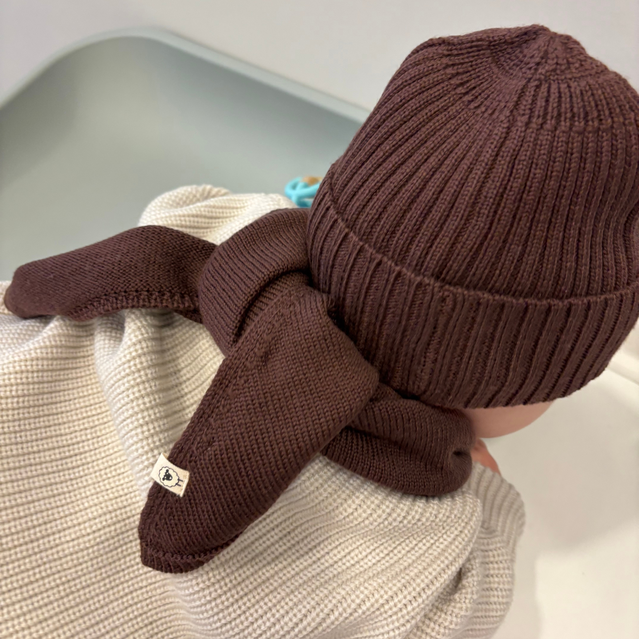 Mütze "Emma" in bordeaux