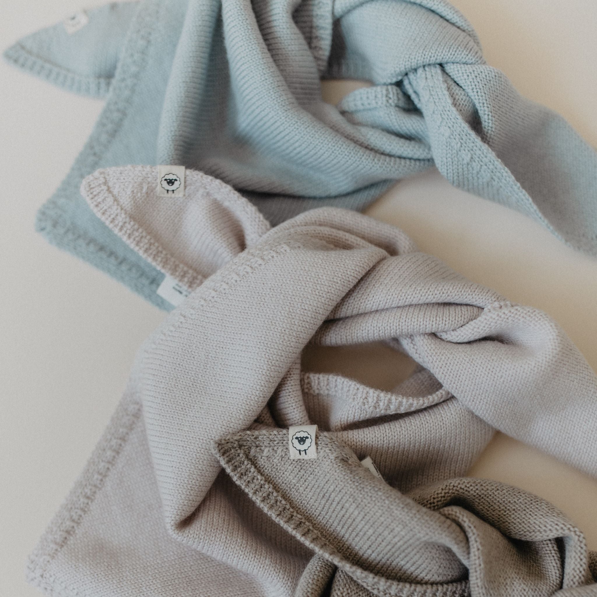 Elise dusty sage triangular scarf