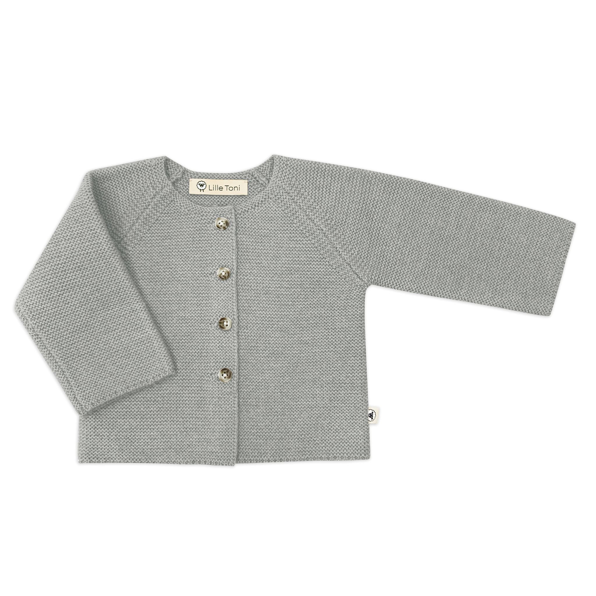 Cardigan "Emil" in dusty sage