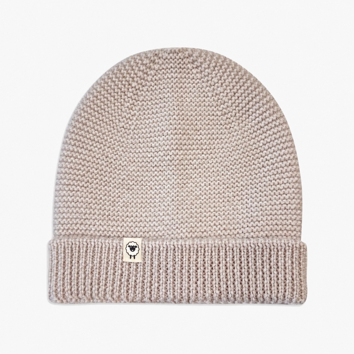 Newborn beanie "Lotte" in camel melange