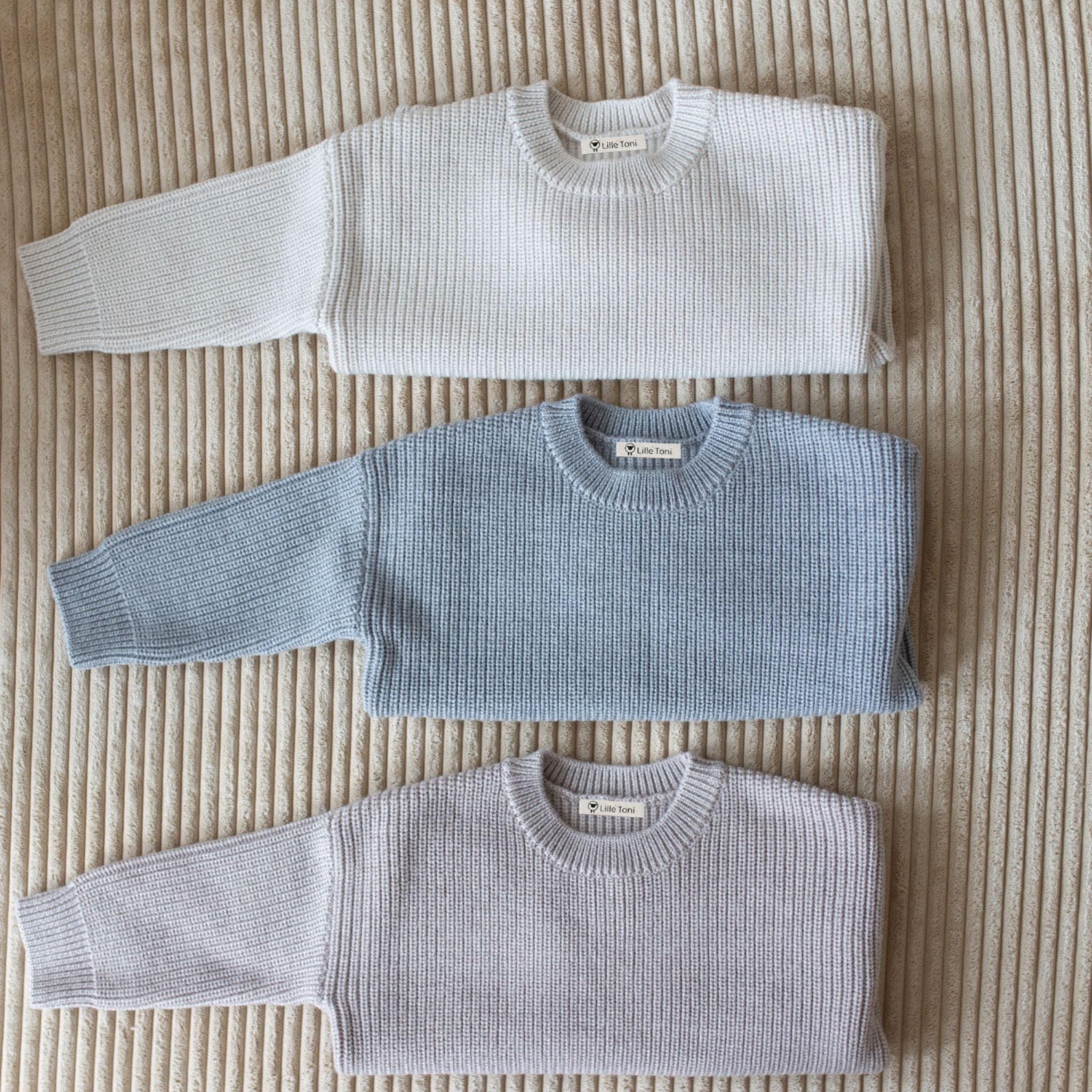 Sweater "Paul" in camel melange