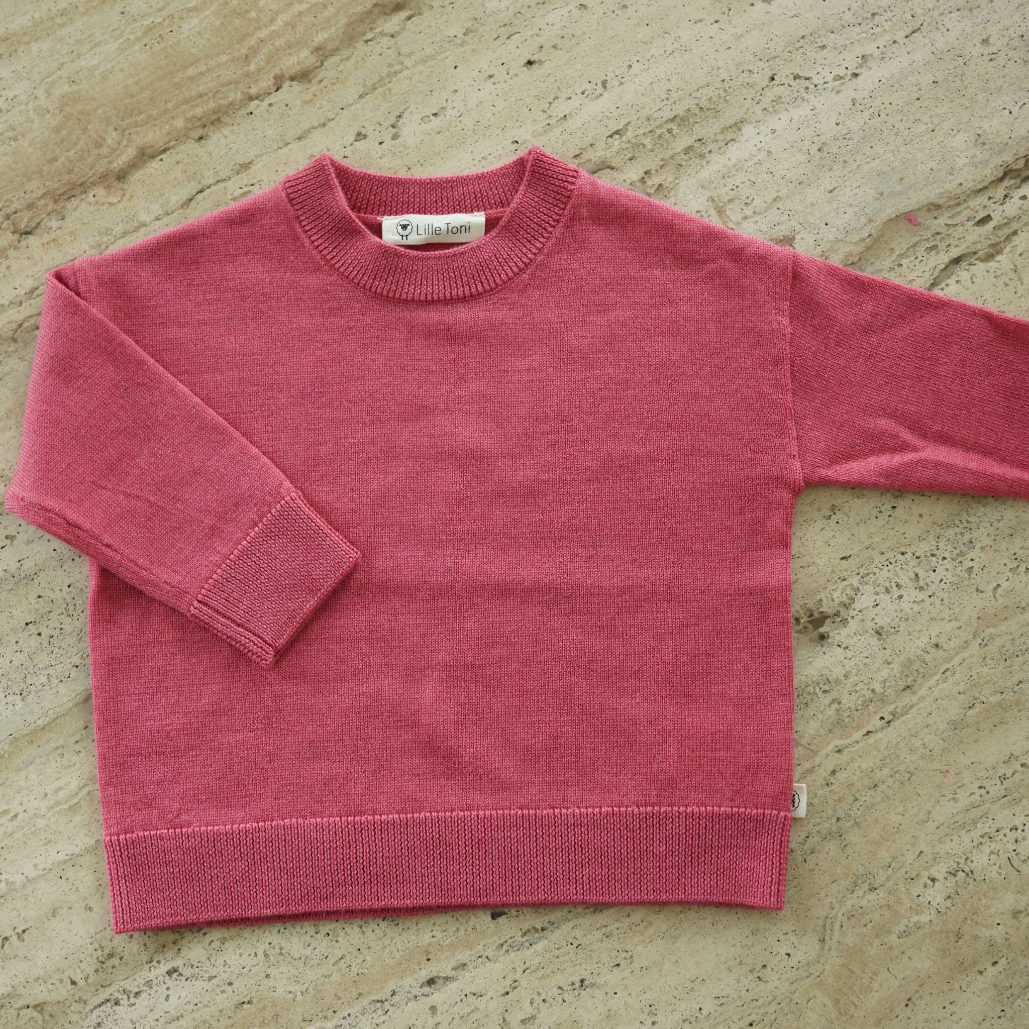Pullover "Oscar" in cherry