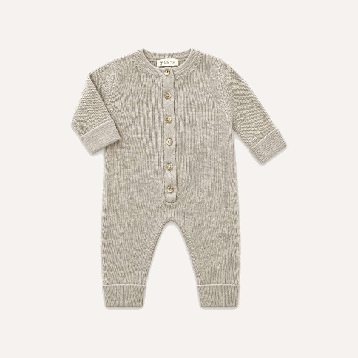 Strampler Thea in camel melange