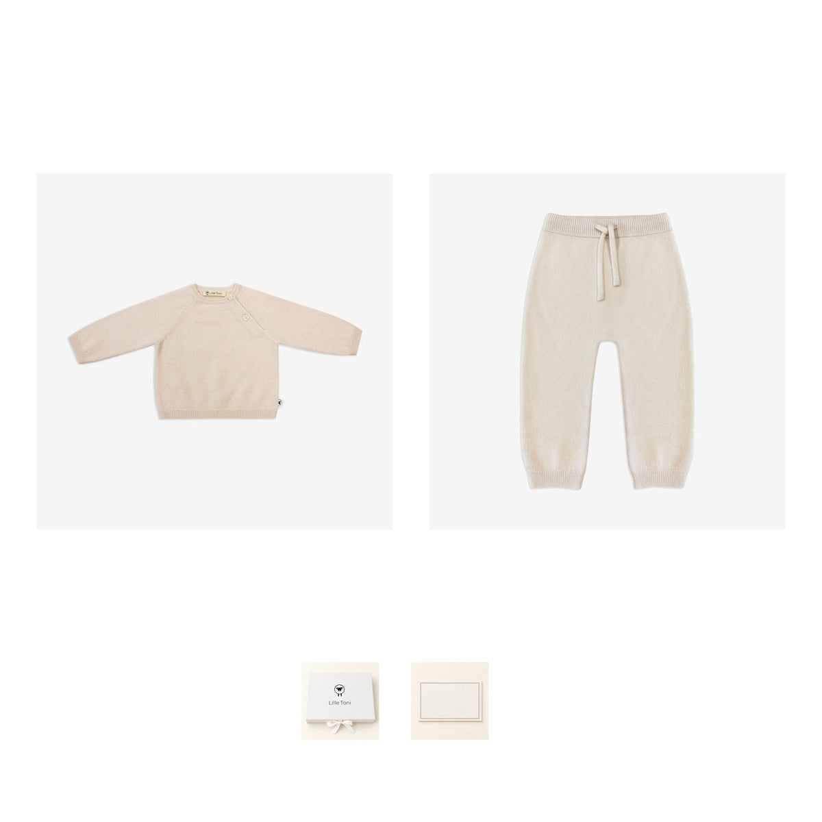 Lille Toni Cashmere Geschenkset – alle Set-Artikel als Freisteller