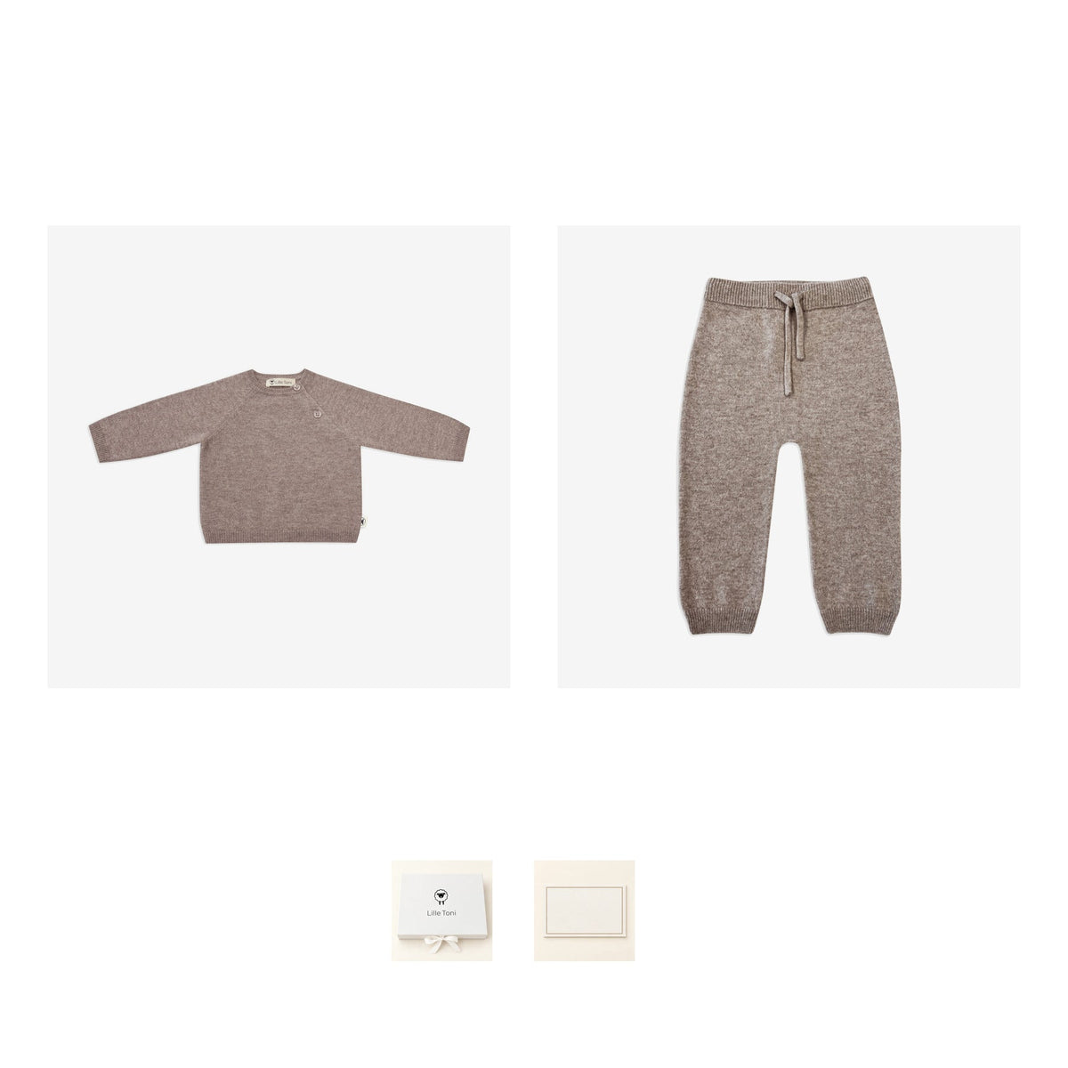 Lille Toni Cashmere Geschenkset – alle Set-Artikel als Freisteller