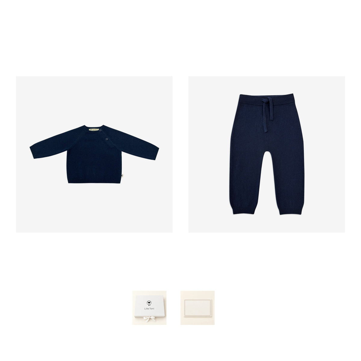 Lille Toni Cashmere Geschenkset – alle Set-Artikel als Freisteller