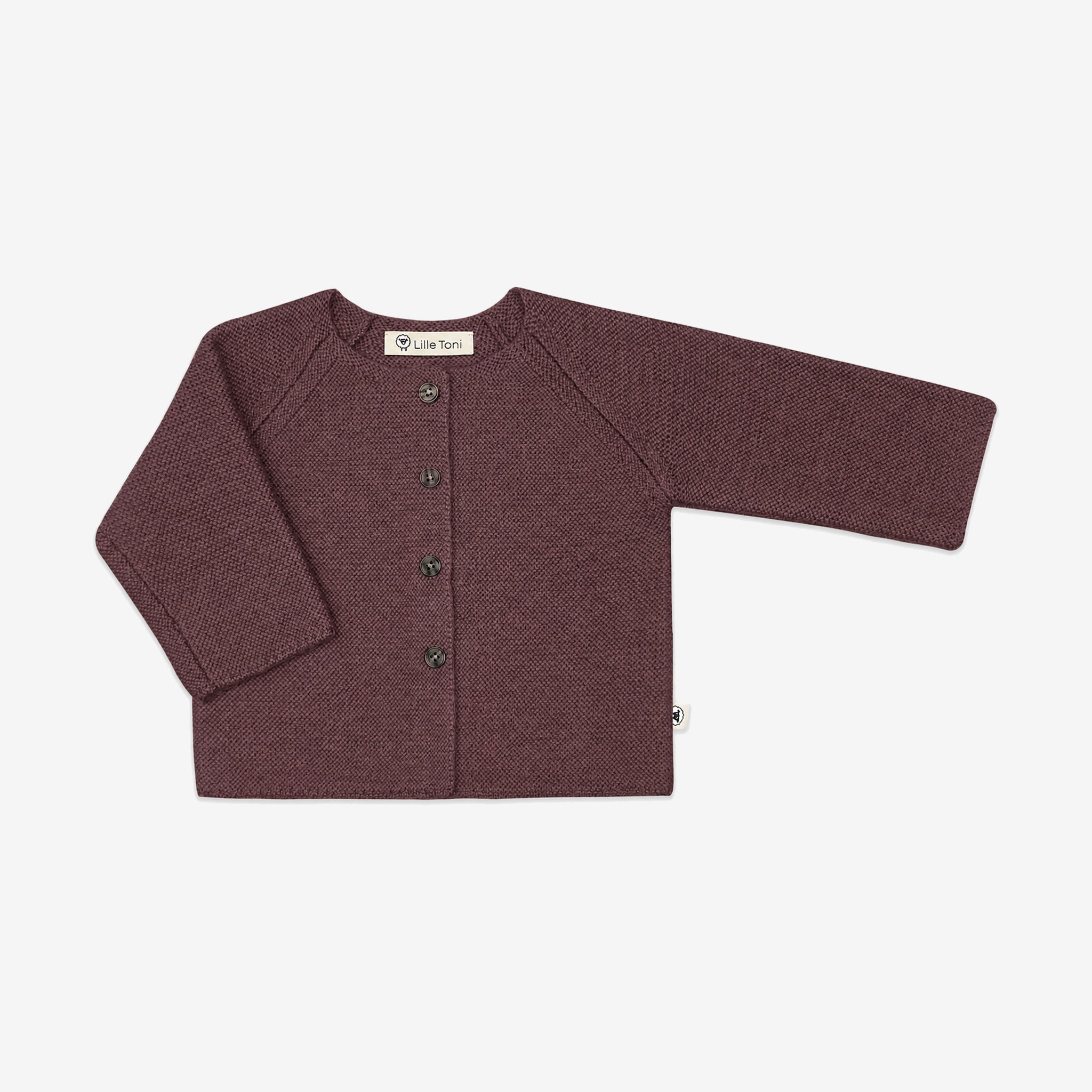 Cardigan Emil in bordeaux