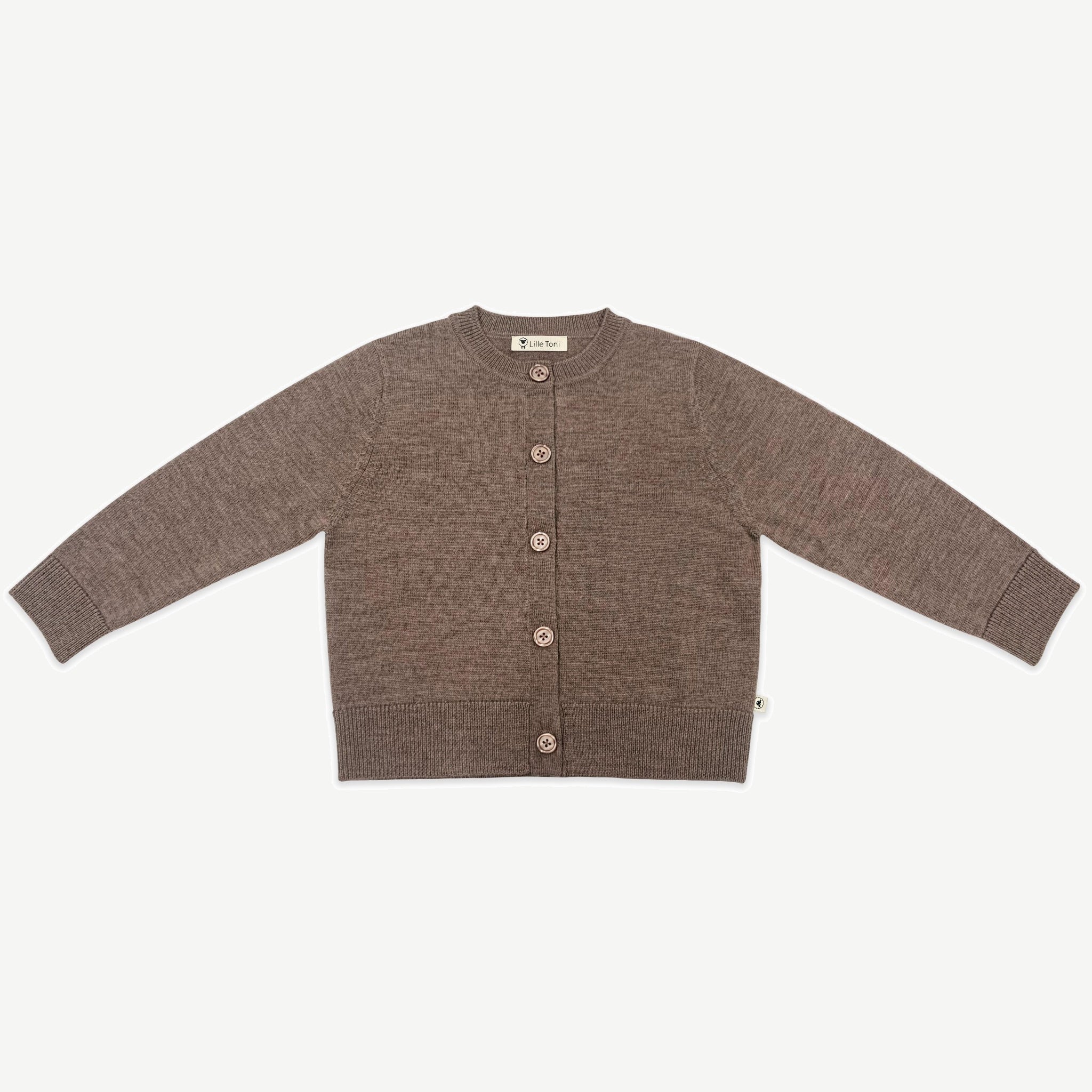 Cardigan Sofia in toffee