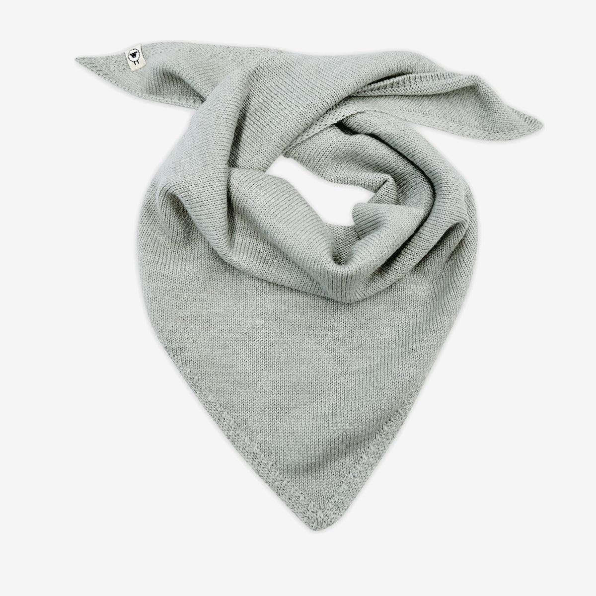 Elise dusty sage triangular scarf