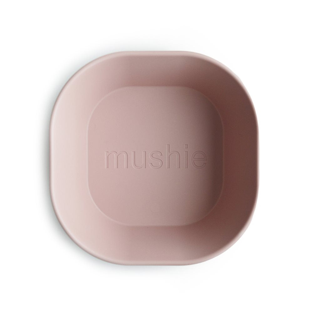 Mushie Dinner Bowl 2er Set - Blush